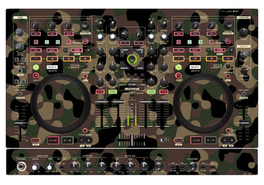 Denon DJ MC 6000 MK2 Skin Camo Woodland